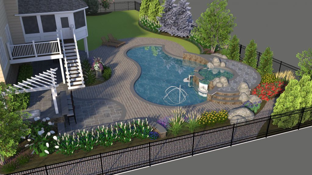 swimming pool 3D model