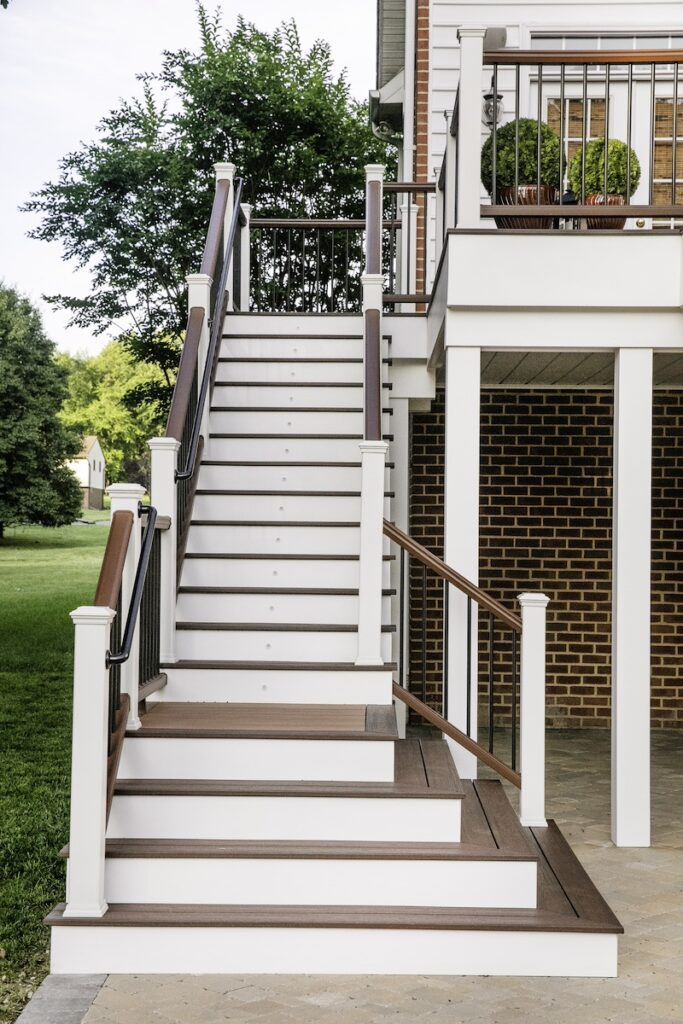 composite deck steps