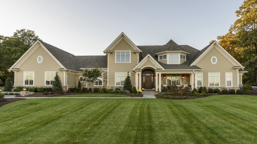 landscape plantings and turf maintenance