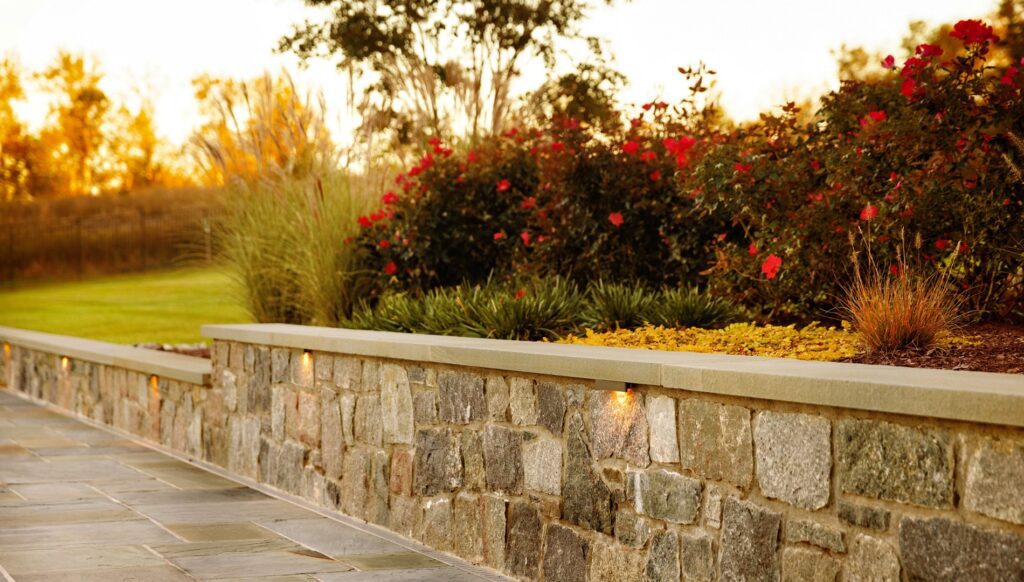 Clearwater Landscape & Nursery Hardscape Flagstone Patio Stone Retaining Wall Stone Landscape Plantings Landscape Lighting